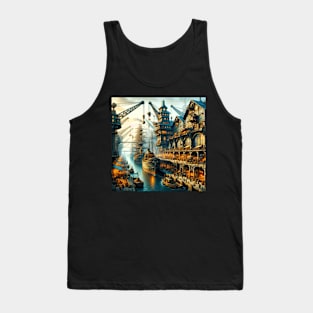 Harbor of the Clockwork Sun Tank Top